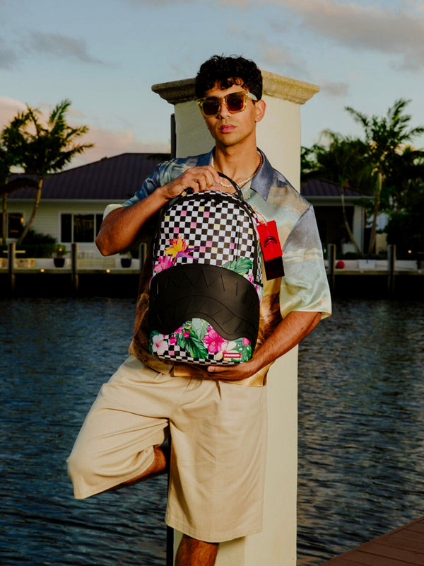 MIAMI FAUNA DLXSV BACKPACK MIAMI FLOWERS BACK PACK