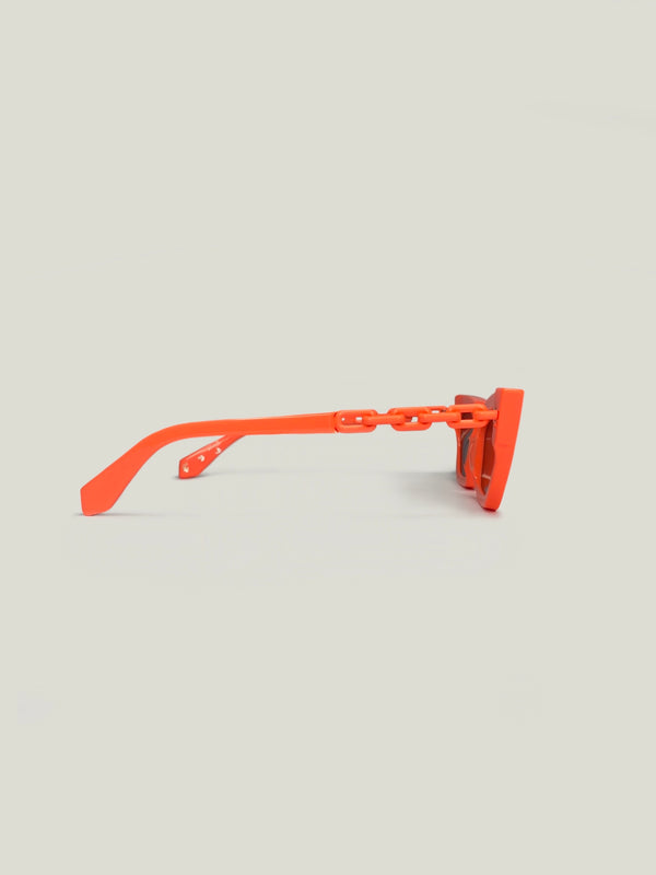 OFF-WHITE Nina Cat Eye Sunglasses Orange