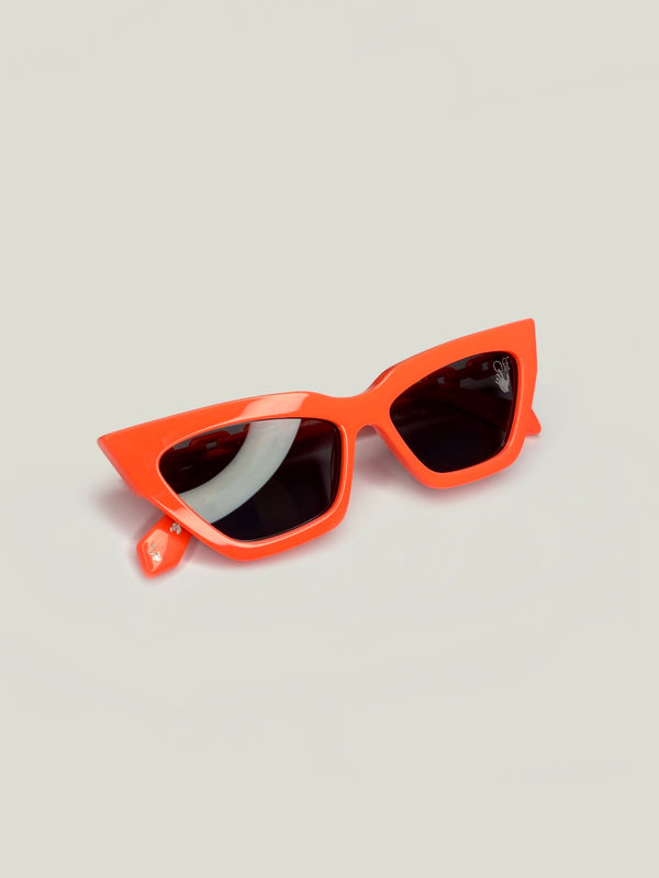OFF-WHITE Nina Cat Eye Sunglasses Orange