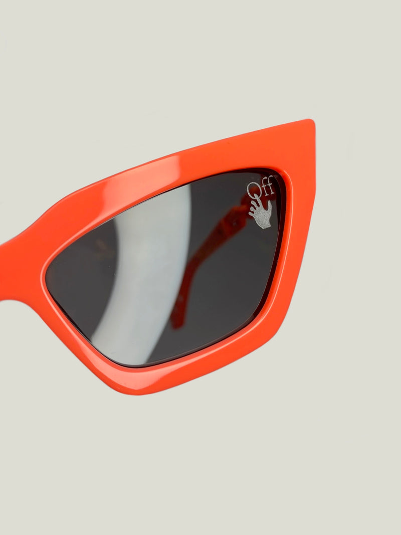 OFF-WHITE Nina Cat Eye Sunglasses Orange