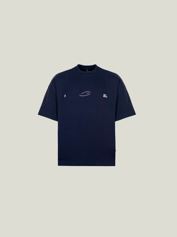 CAMISETA OVERSIZE FLAME AZUL