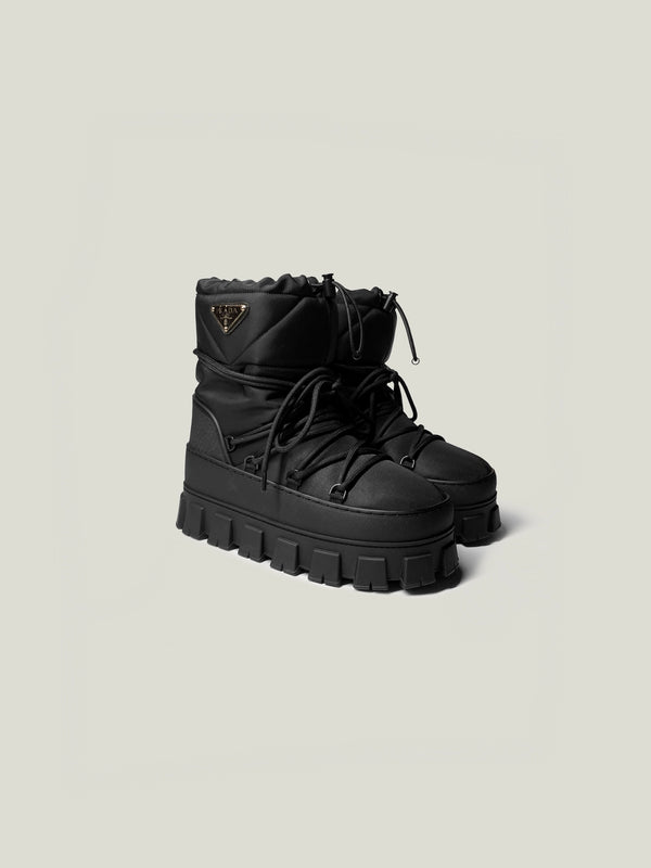 PRADA Re-Nylon gabardine après-ski boots