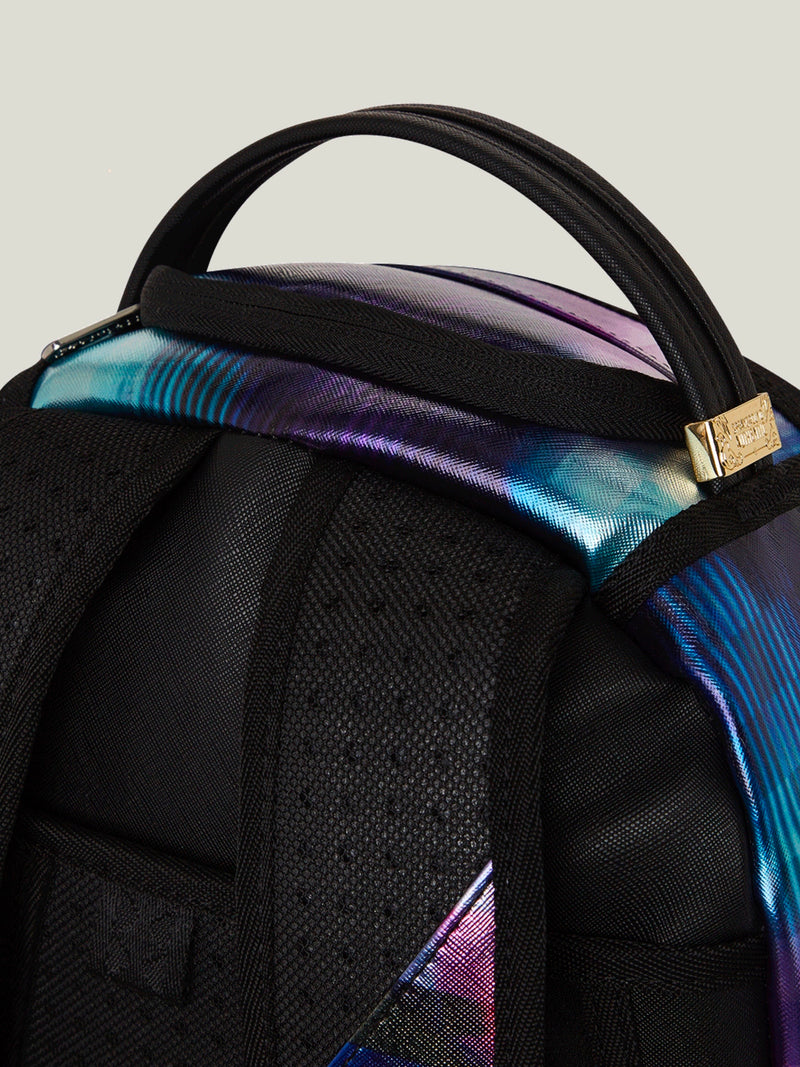 METALLIC TYE DYE CHECK DLXV BACKPACK