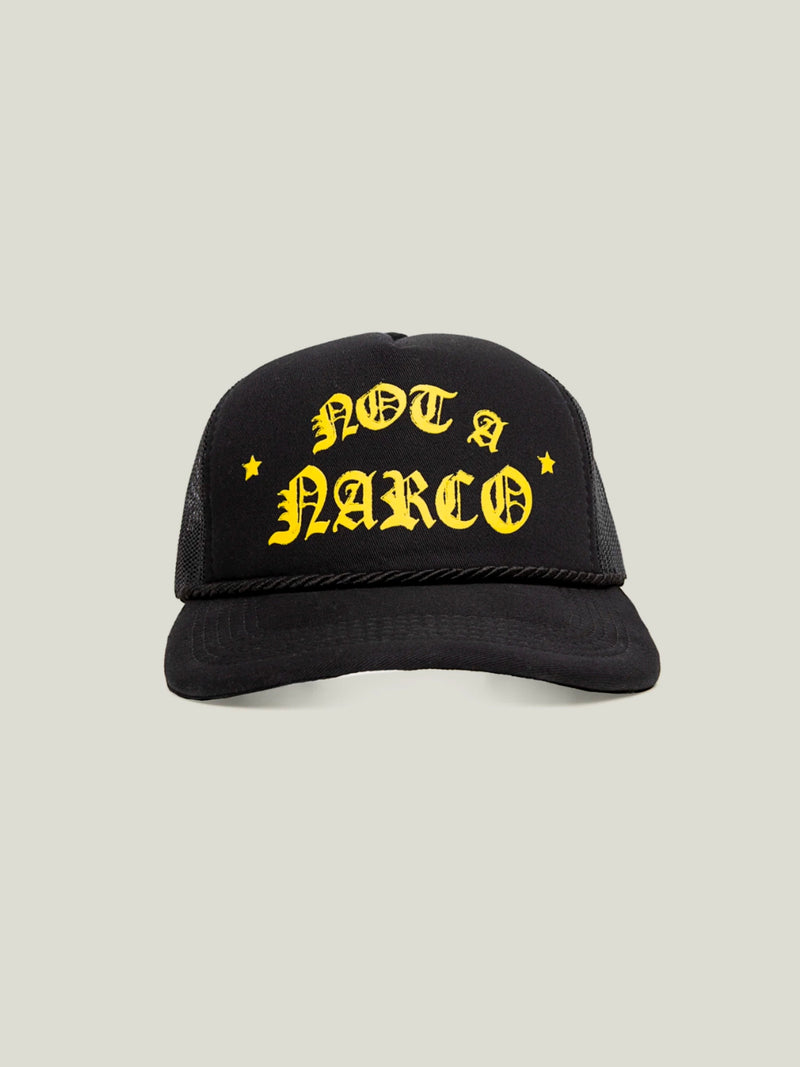 NOT A NARCO™ SOUVENIR BLACK/YELLOW CAP