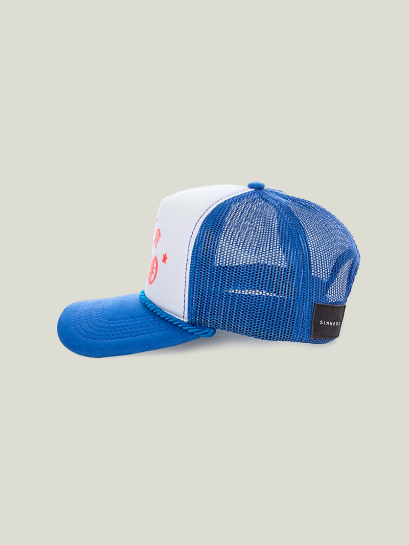 NOT A NARCO™ SOUVENIR BLUE/WHITE/RED CAP