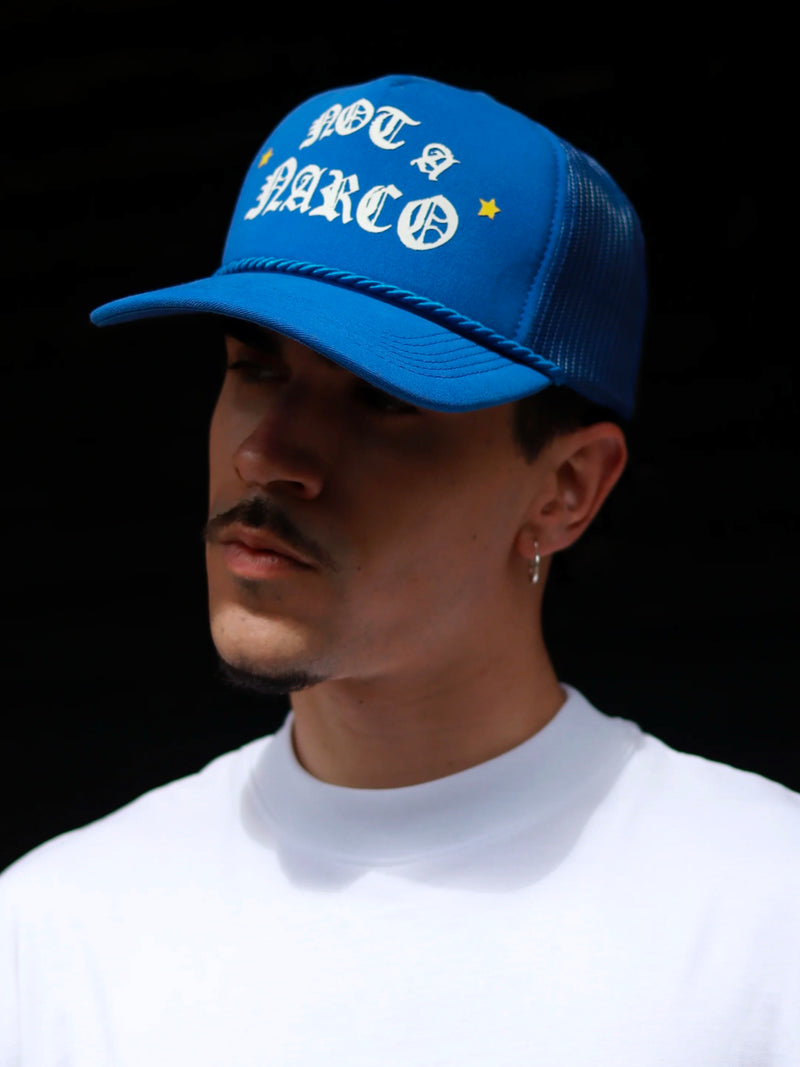 NOT A NARCO™ SOUVENIR BLUE/YELLOW CAP