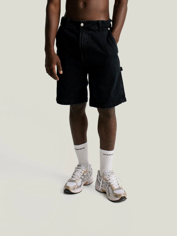 Monoic Denim Jorts - Negro Oscuro