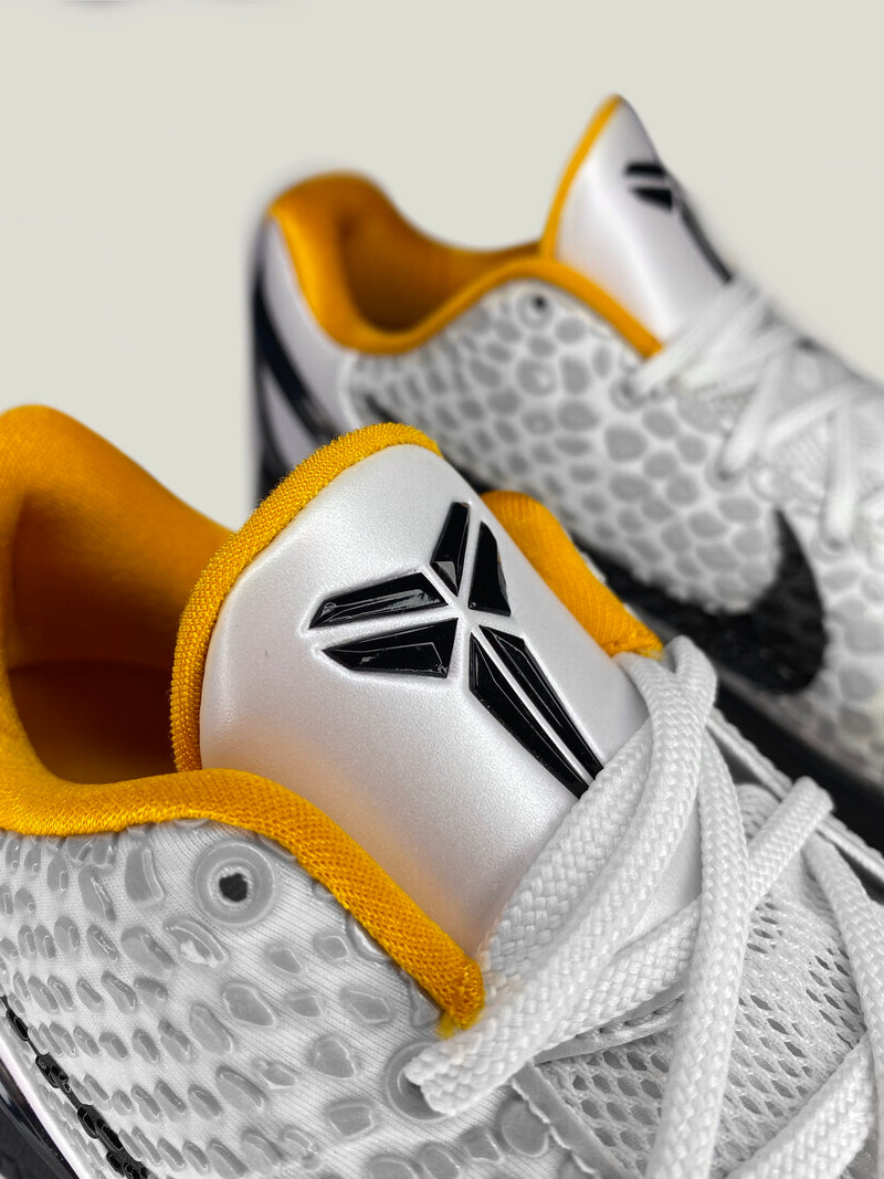 Kobe 6 Protro Playoff Pack White Del Sol