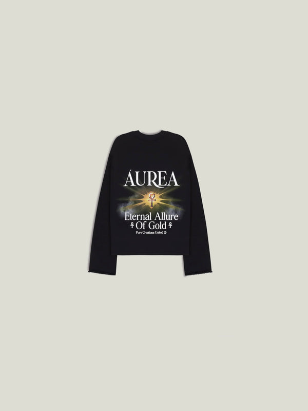 aurea crewneck negro