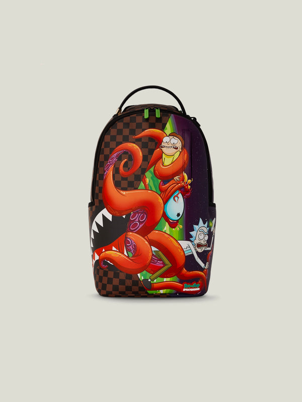 RICK & MORTY CURTAIN PULLBACK DLXSV BACKPACK