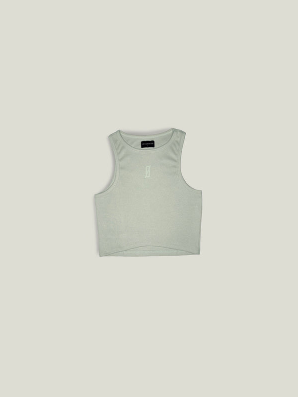Lost generation crop top "Kalahari" - OLIVE