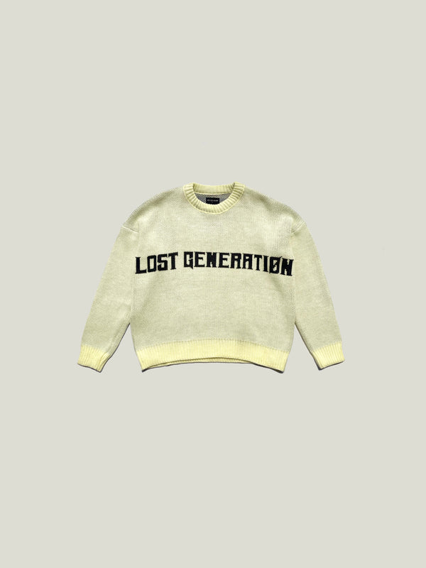 Sweater light yellow