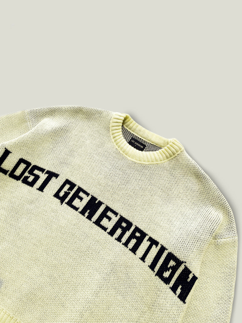Sweater light yellow