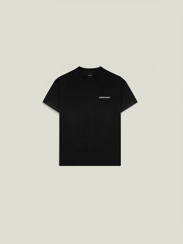 Camiseta Oversized Básica V2 - Negro Oscuro