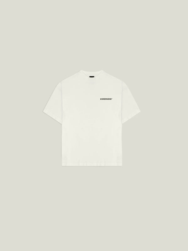 Camiseta Boxy Fit Básica V2 - Off White