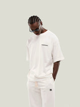 Camiseta Boxy Fit Básica V2 - Off White