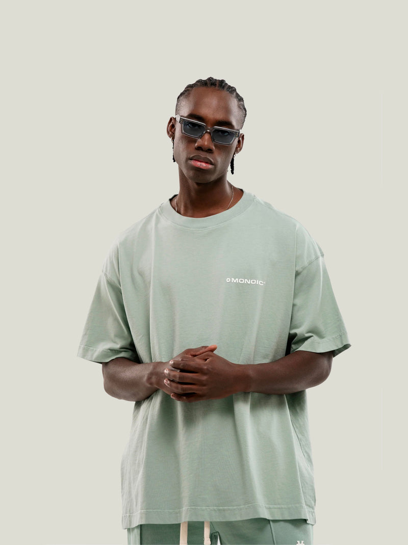 Camiseta Oversized Básica V2 - Verde Menta