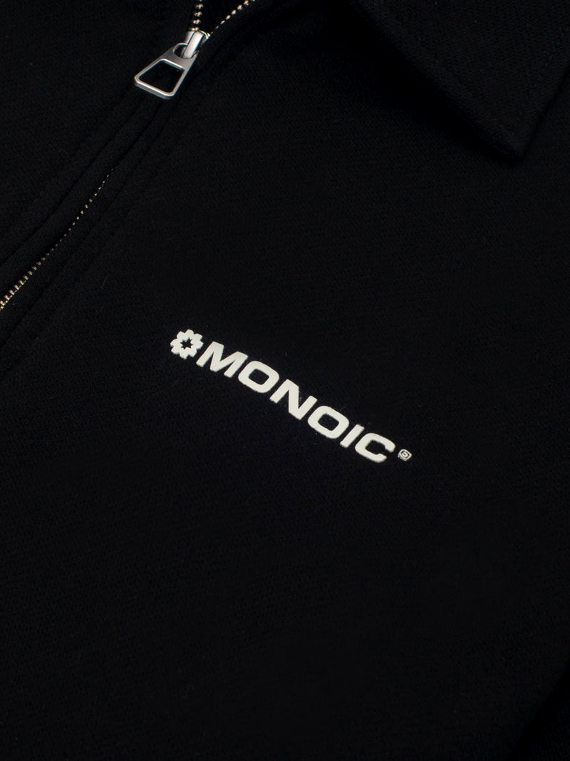 Quarter Zip V2 - Negro Oscuro