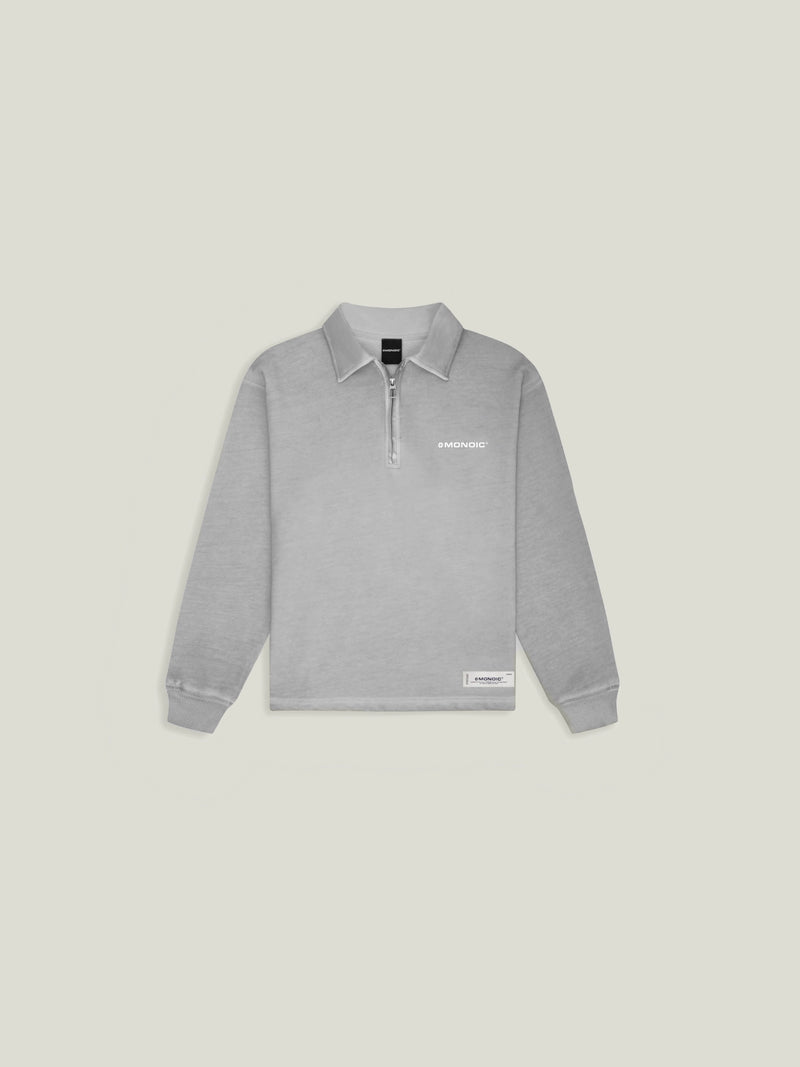 Quarter Zip V2 - Gris Desgastado