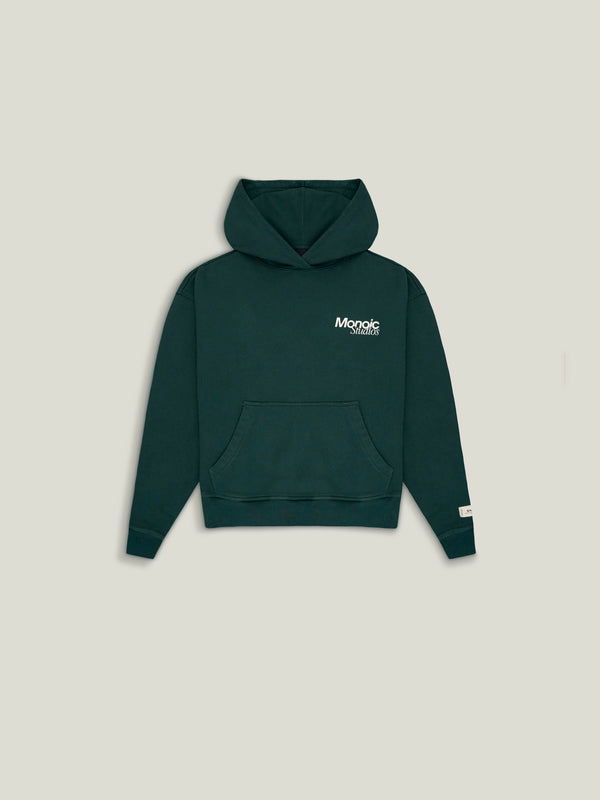 Hoodie Manhattan - Forest Green